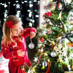 12pcs Christmas Ball Decoration Hanging Balls Holiday Wedding Party Decoration