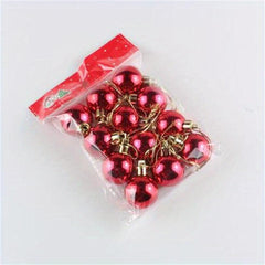 12pcs Christmas Ball Decoration Hanging Balls Holiday Wedding Party Decoration