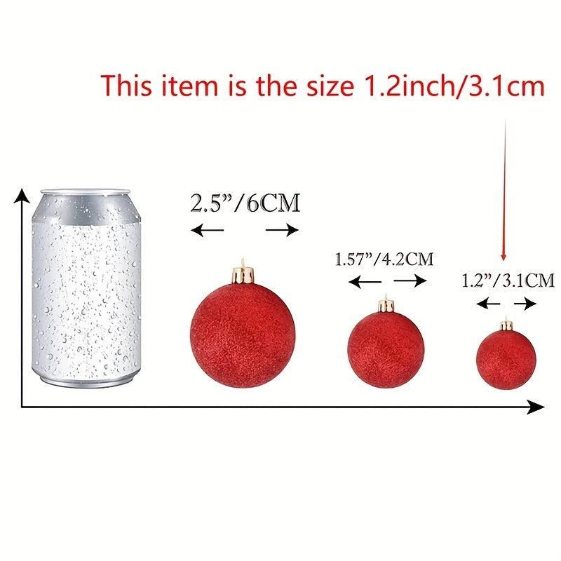 12pcs Christmas Ball Decoration Hanging Balls Holiday Wedding Party Decoration