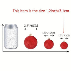 12pcs Christmas Ball Decoration Hanging Balls Holiday Wedding Party Decoration