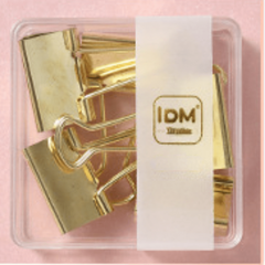 5pcs 25mm Rose Plated Metal Tail Clip Swallowtail Clip