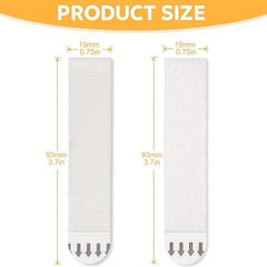 4 Pairs Removable Frame Glue No Glue Magic Button Hook And Loop Fastener