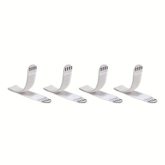 4 Pairs Removable Frame Glue No Glue Magic Button Hook And Loop Fastener