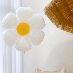 5pcs Daisy Aluminum Film Balloon Summer Party Decoration