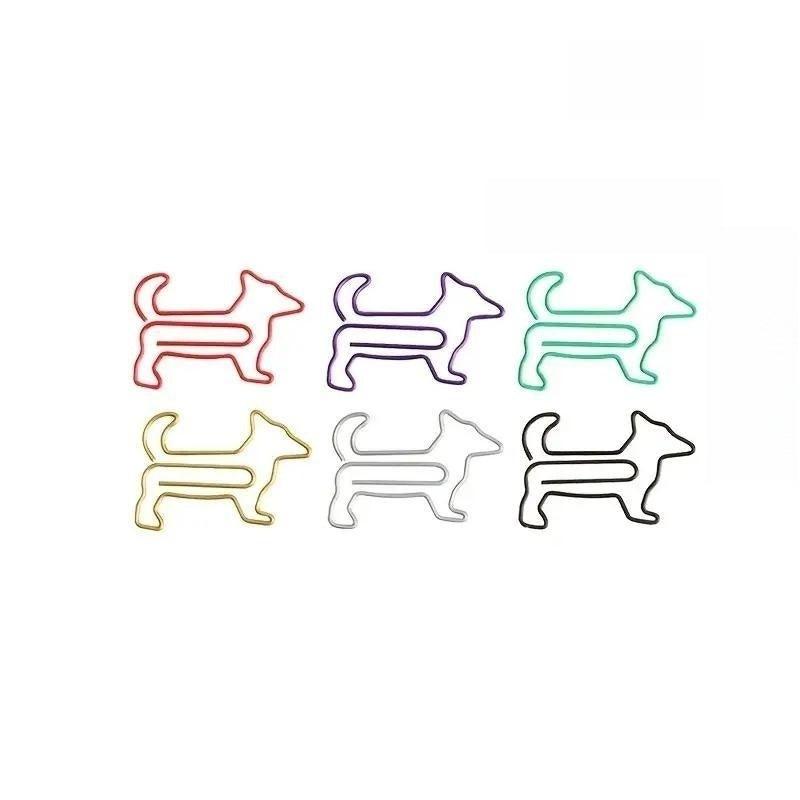 30pcs Animal Metal Paper Clips for Office School Stationery