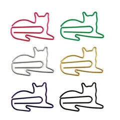 30pcs Animal Metal Paper Clips for Office School Stationery