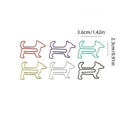 30pcs Animal Metal Paper Clips for Office School Stationery