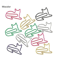 30pcs Animal Metal Paper Clips for Office School Stationery