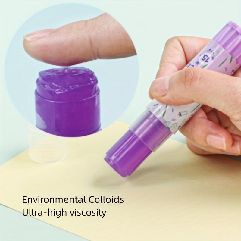 3pcs Jelly Crush Transparent Glue Sticks 8g 15g High Viscosity PVP