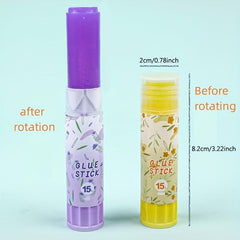3pcs Jelly Crush Transparent Glue Sticks 8g 15g High Viscosity PVP
