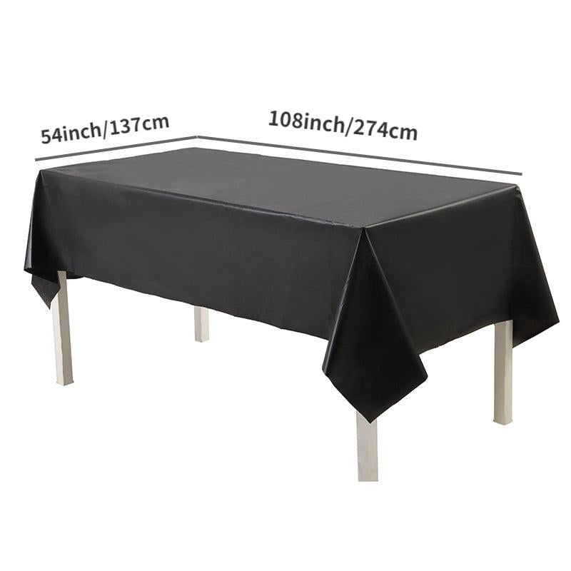 137 274 Disposable Party Tablecloth Waterproof Non-washable Tablecloth