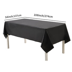 137 274 Disposable Party Tablecloth Waterproof Non-washable Tablecloth