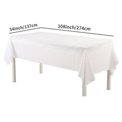 137 274 Disposable Party Tablecloth Waterproof Non-washable Tablecloth