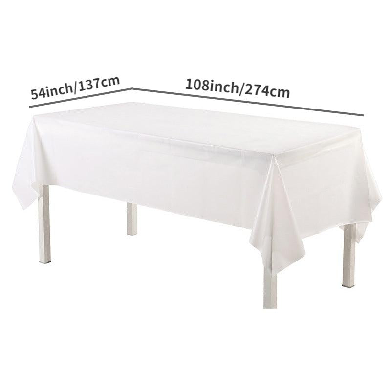 137 274 Disposable Party Tablecloth Waterproof Non-washable Tablecloth