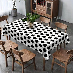 2pcs Waterproof Football Tablecloth for Party Decorations