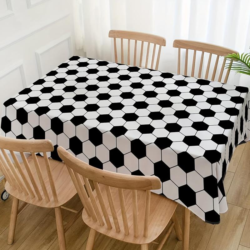 2pcs Waterproof Football Tablecloth for Party Decorations