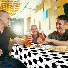 2pcs Waterproof Football Tablecloth for Party Decorations