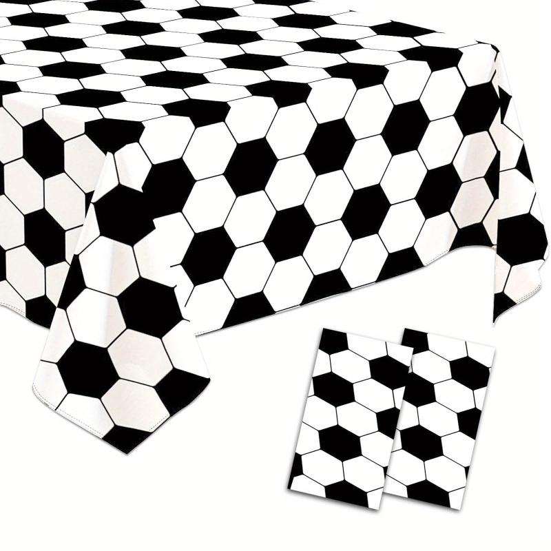 2pcs Waterproof Football Tablecloth for Party Decorations