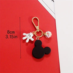 Couple Keychain Soft Rubber Bag Pendant Car Pendant Gift