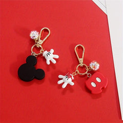 Couple Keychain Soft Rubber Bag Pendant Car Pendant Gift