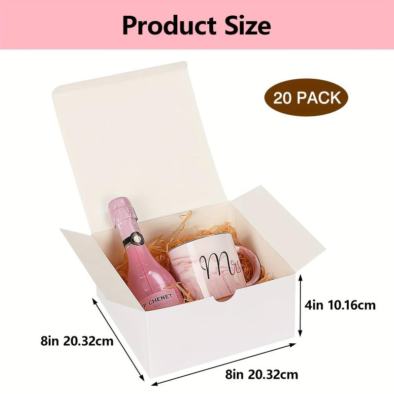 20pcs Paper With Lid For Wedding Bride Proposal Graduation