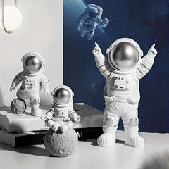 Space Series Cake Decorations Astronaut Rocket Cupcake Toppers