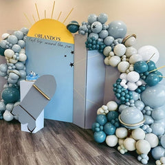 195pcs Double Stuffed Balloon Garland Kit for Party Decoration