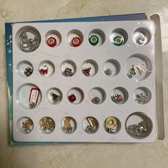 1pc Christmas Advent Blind Box Set with DIY Beaded Pendant