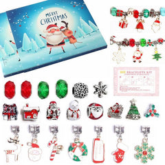 1pc Christmas Advent Blind Box Set with DIY Beaded Pendant