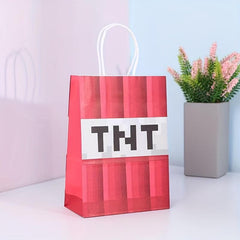 Pixel Painting Gift Bag 12pcs for Candy & Party, Ideal for Bridesmaid Birthdays