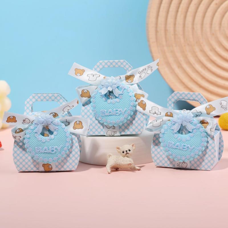 6pcs Baby Shower Candy Box Party Supplies
