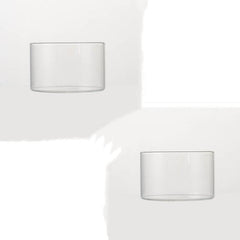 Clear Glass Pudding Bowl Set 190ml Capacity
