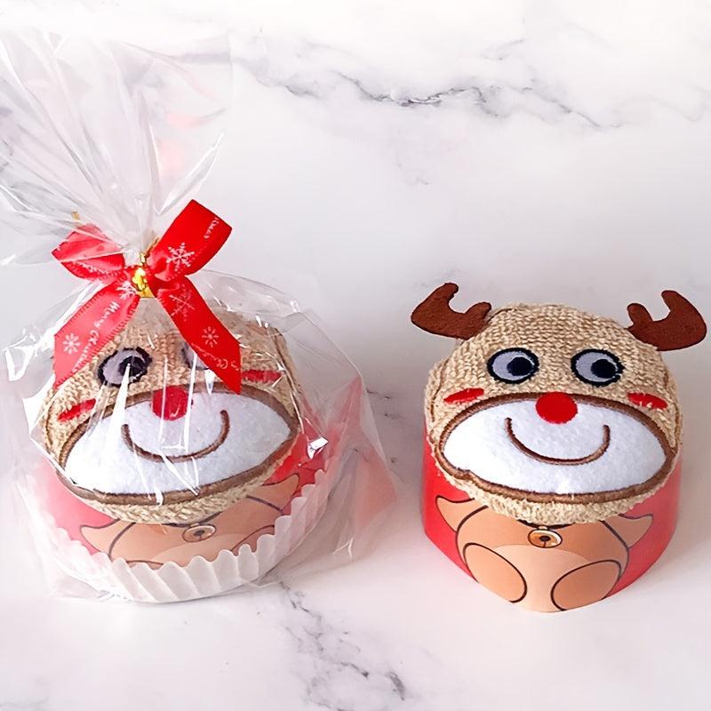 1pc Christmas Event Party Favors Gift Towel Christmas Party Supplies