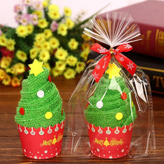 1pc Christmas Event Party Favors Gift Towel Christmas Party Supplies