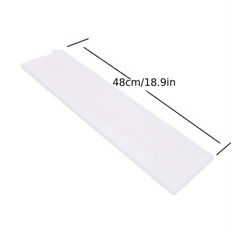 10yd Sheer Crystal Wedding Organza Tulle Roll Fabric DIY Decoration