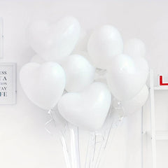 20pcs Heart Balloons for Proposals, Weddings & Celebrations