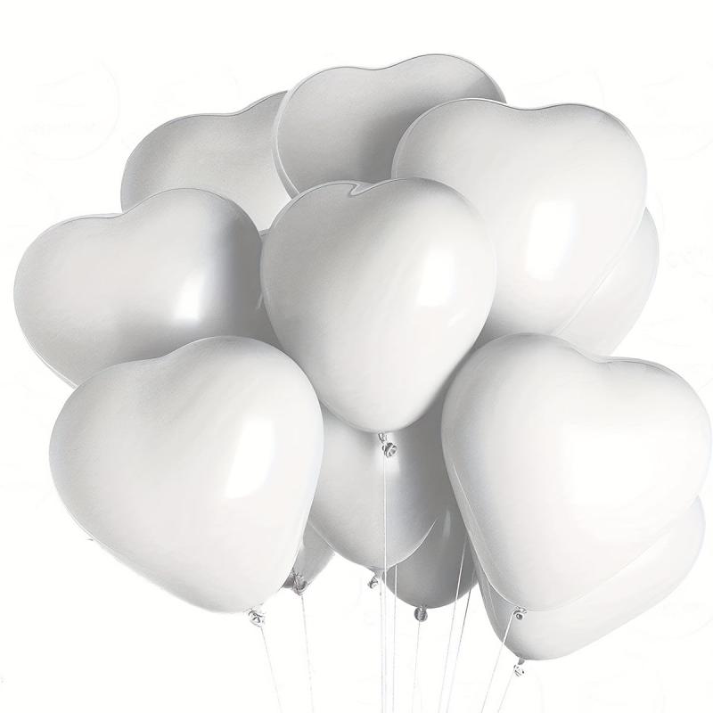 20pcs Heart Balloons for Proposals, Weddings & Celebrations