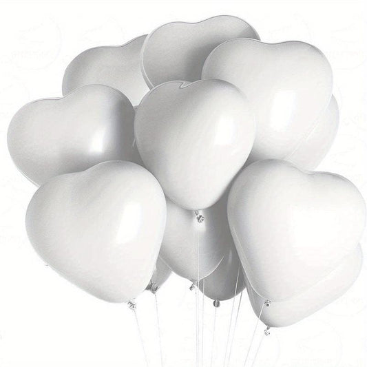 20pcs Heart Balloons for Proposals, Weddings & Celebrations