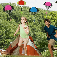 10pcs Tangle Parachute Toy for Kids - Outdoor Fun & Party Favors