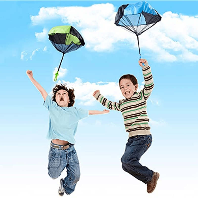 10pcs Tangle Parachute Toy for Kids - Outdoor Fun & Party Favors
