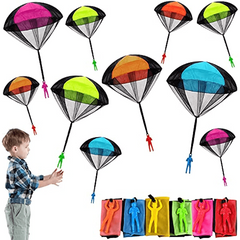 10pcs Tangle Parachute Toy for Kids - Outdoor Fun & Party Favors