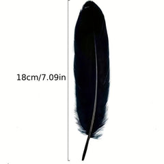 100pcs Goose Feathers 15-32cm for Halloween Party Decor