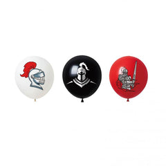 Medieval Knight Birthday Party Decorations Set - Castle Flag Balloons