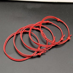 5pcs Waterproof String Bracelet Lucky Bracelet Unisex Jewelry Gift
