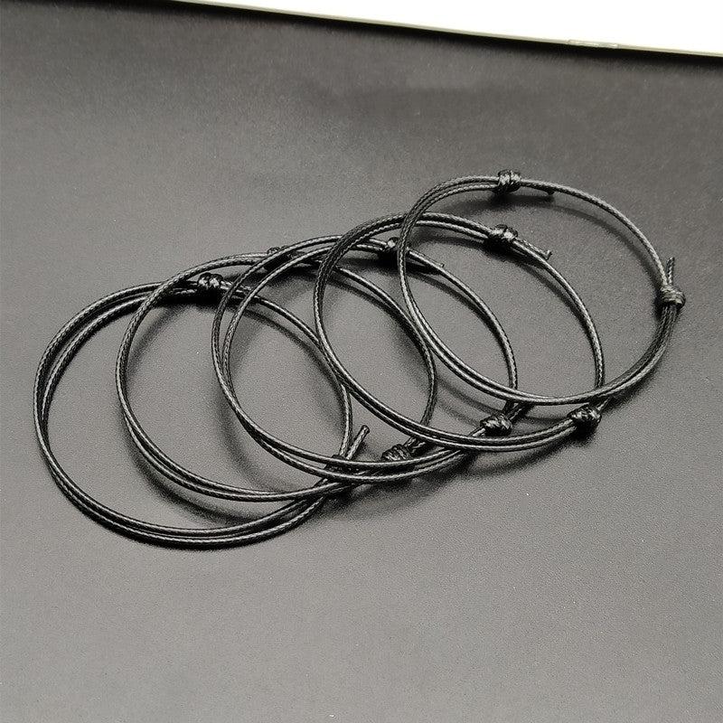 5pcs Waterproof String Bracelet Lucky Bracelet Unisex Jewelry Gift