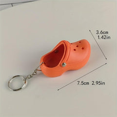 Mini Clogs Keychain for Shoes Bags Suitcases Ideal Gift