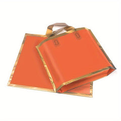 5pcs Light Green PVC Satchel Gift Bag 11.8 x9.8