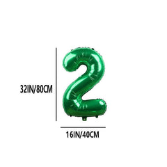 35pcs Animal Green Balloon Set 81 28 Cm Birthday Party Decoration Room Decor