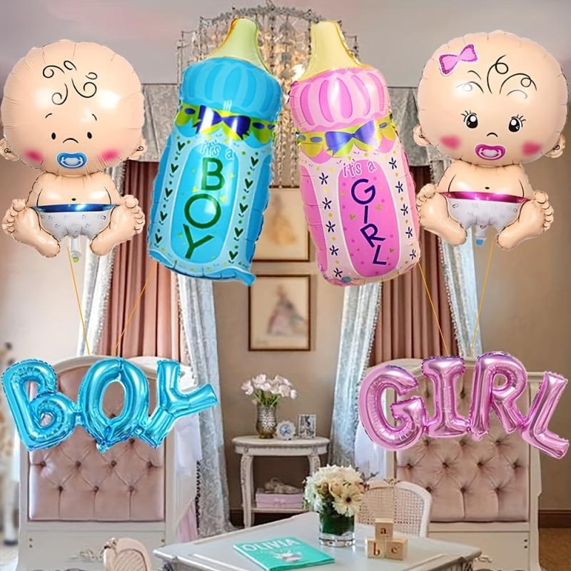 Baby Shower Decorations Gender Reveal Party Supplies Boy Girl Theme Kit