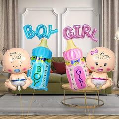 Baby Shower Decorations Gender Reveal Party Supplies Boy Girl Theme Kit